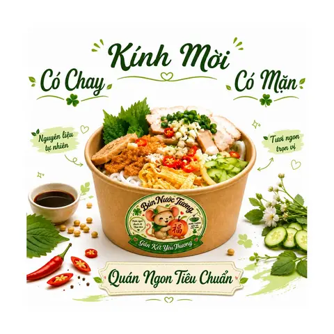 Hình ảnh Bún Nước Tương Gắn Kết Yêu Thương - Phan Đình Phùng