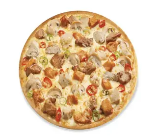 Hình ảnh Chicken curry pizza