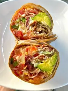 Hình ảnh Thịt xông khói burrito - Bacon burrito