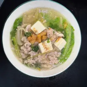 Hình ảnh  thịt bằm - 瘦肉肉碎汤
