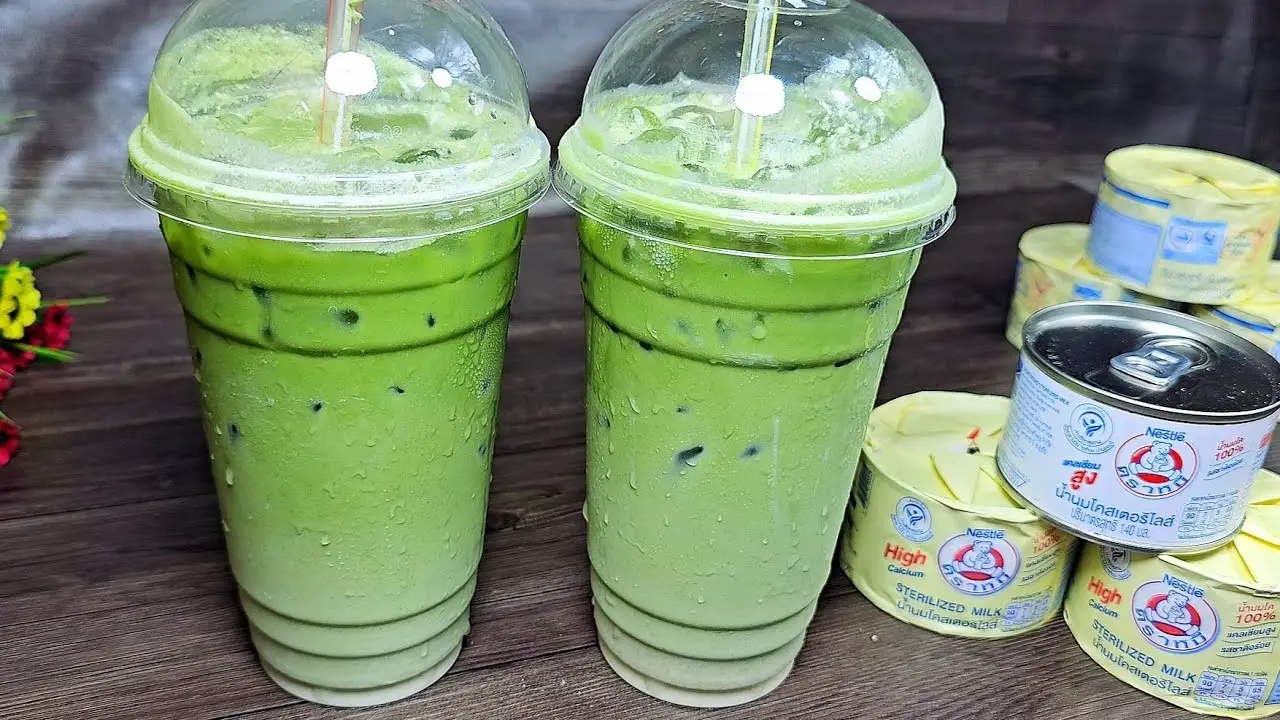 Hình ảnh Matcha Đài + Sữa Gấu