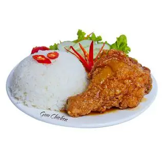 Hình ảnh Cơm gà sốt kiểu Ý