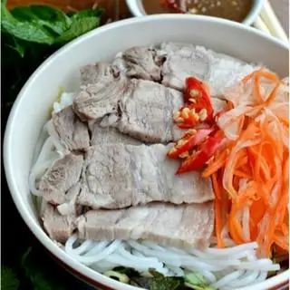 Hình ảnh Bún thịt luộc
