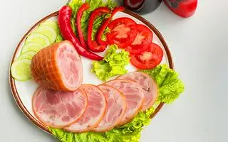 Hình ảnh Bắp giò heo xông khói loại 1,phần nữa ký, siêu ngon