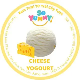 Hình ảnh Kem sữa chua phô mai