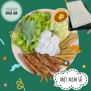 Hình ảnh Mẹt nem sả chay