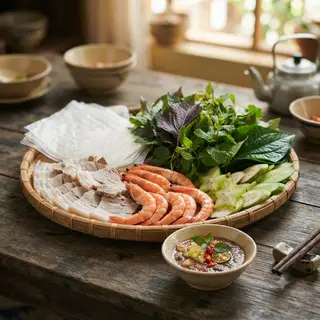 Hình ảnh Gỏi cuốn tôm thịt - phần 2 người