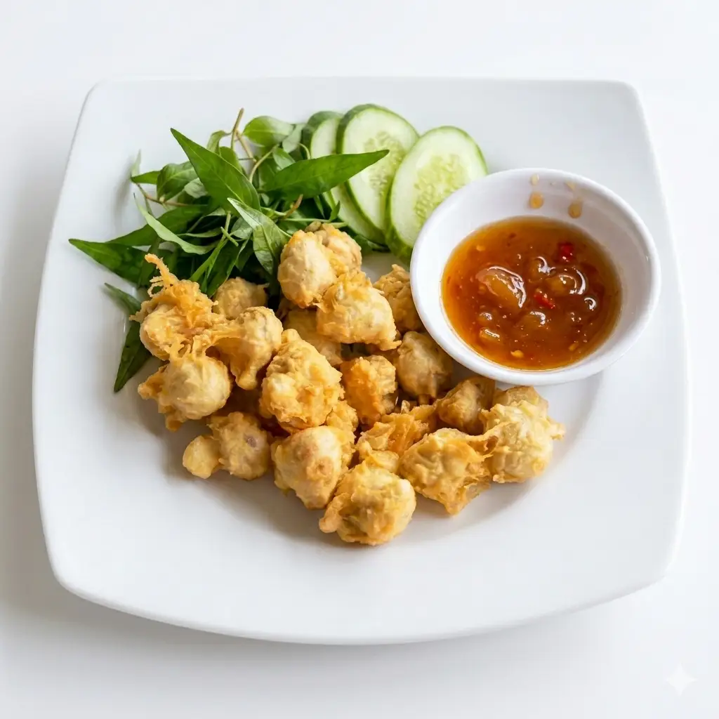 Hình ảnh Bao tử cá ba sa xốc muối Hồng Kông