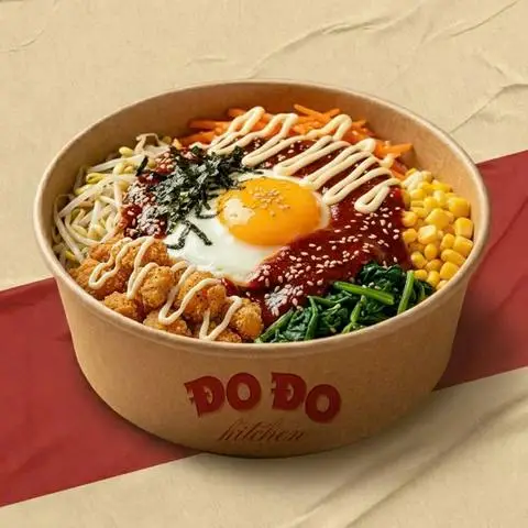 Hình ảnh Cơm trộn Bibimbap Gà Popcorn