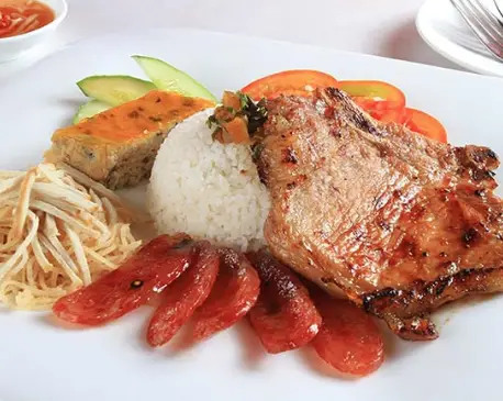 Hình ảnh Cơm sườn lạp xưởng