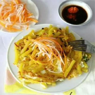 Hình ảnh Nui chiên trứng