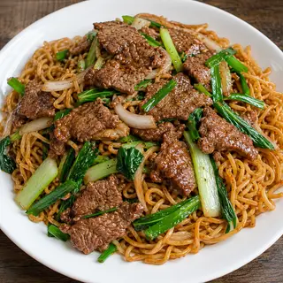 Hình ảnh Mì xào bò