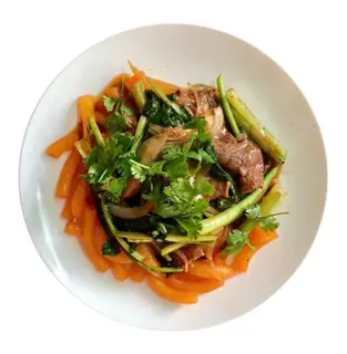 Hình ảnh Nui xào bò