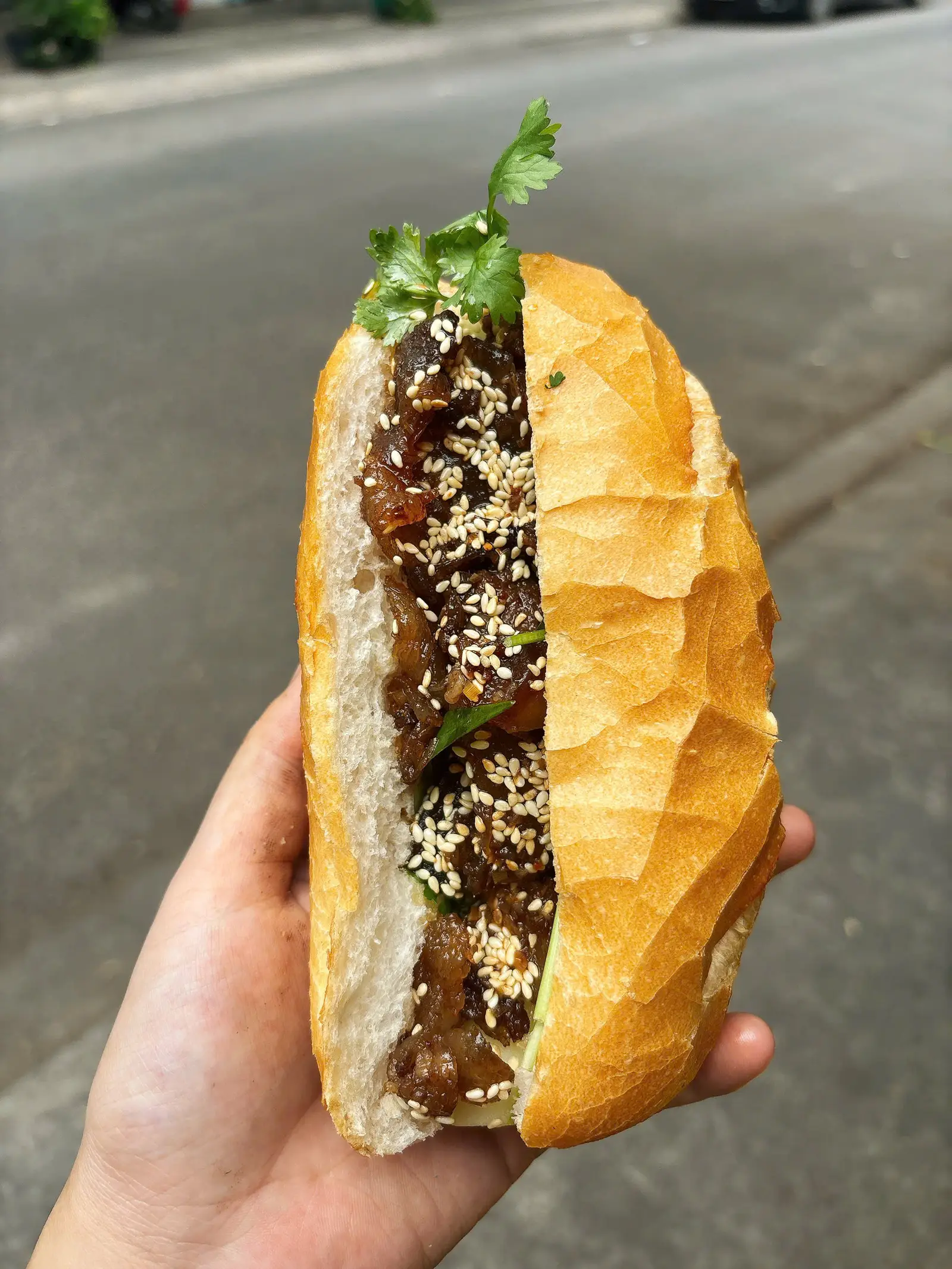 Hình ảnh Bánh mì đặc biệt nhiều xíu