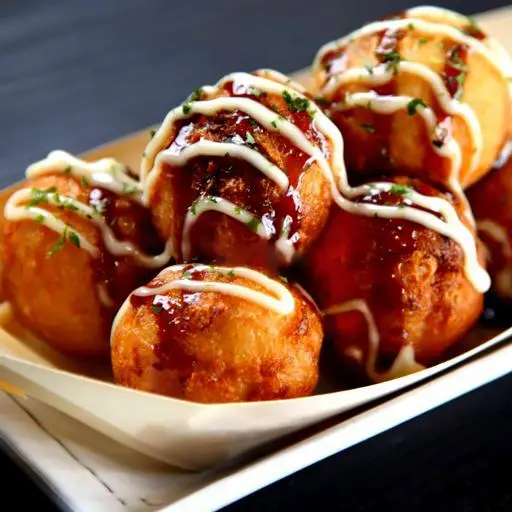 Hình ảnh Bánh takoyaki nhân bạch tuộc - 4 cái