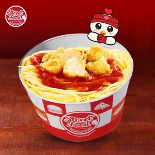 Hình ảnh Mì Ý Xốt Gà Giòn