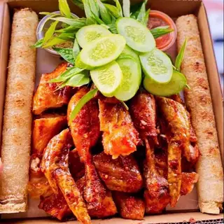 Hình ảnh Gà nướng 2 cơm lam