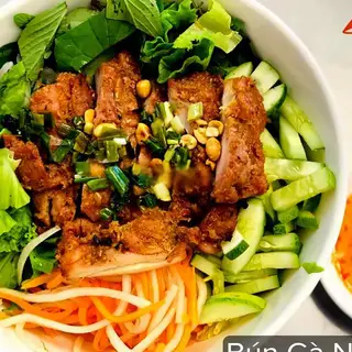 Hình ảnh Bún gà nướng