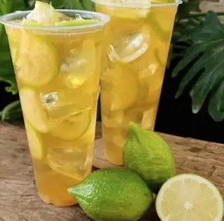 Hình ảnh Trà chanh quảng đông giã tay - ly 1 lít