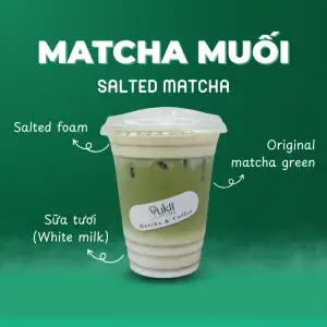 Hình ảnh Matcha latte muối