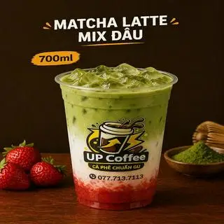 Hình ảnh Matcha mix dâu