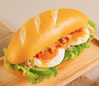 Hình ảnh Bánh Mì 2 Trứng