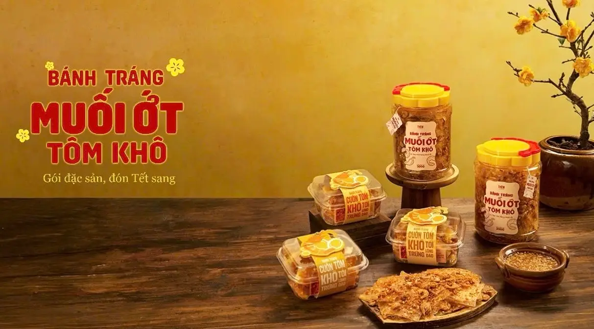Hình ảnh Thèm Gì Cũng Có - Bánh Tráng Tóp Mỡ Trứng Lòng Đào - Tôn Đản