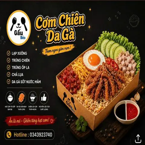 Hình ảnh Cơm Chiên Da Gà - Gấu Béo - Phan Văn Hớn