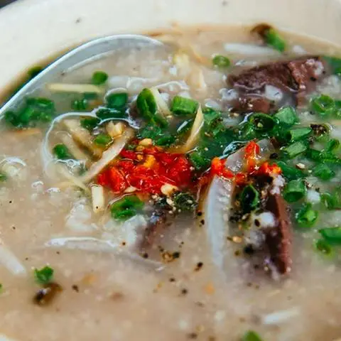 Hình ảnh Mỡ Mỡ - Cháo Gạo Rang - Hòa Bình