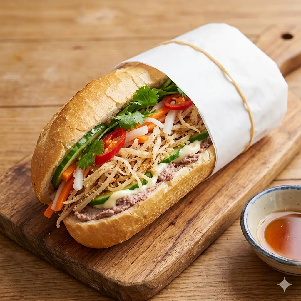 Hình ảnh Bánh mì bì