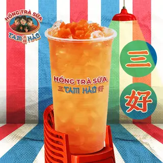 Hình ảnh Trà Đào Dầm - 手打水蜜桃茶