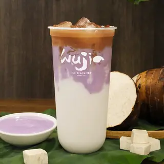Hình ảnh Trà sữa ô long khoai môn nghiền