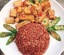 Hình ảnh Cơm chay gạo lứt