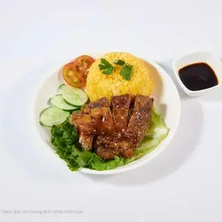 Hình ảnh Cơm gà chiên nước mắm