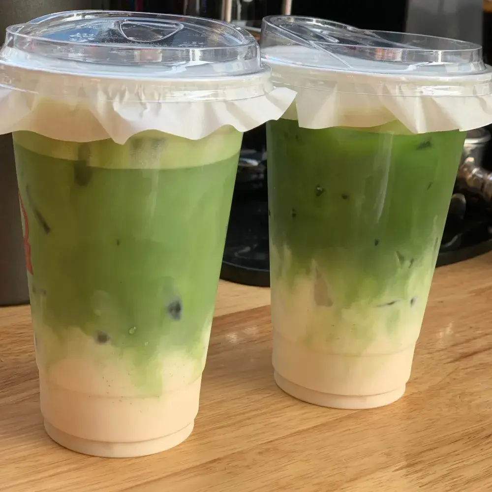 Hình ảnh Matcha latte - sữa TH nguyên chất