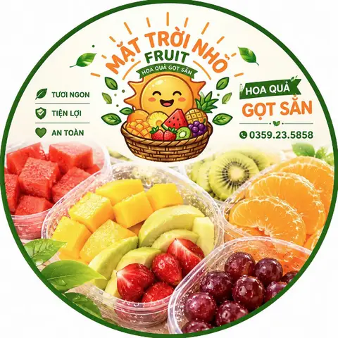 Hình ảnh Mặt Trời Nhỏ Fruit - Hoa Quả Gọt Sẵn & Đồ Ăn Vặt - Khương Đình