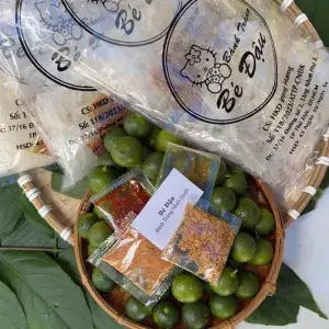 Hình ảnh Bánh tráng muối gánh nhà Bé Đậu