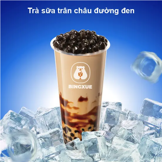 Hình ảnh Trà Sữa Trân Châu Đường Đen