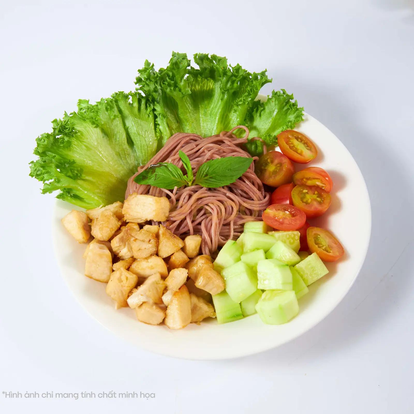 Hình ảnh BÚN NƯỚC TƯƠNG THỊT LUỘC ĐẬU HŨ RAU SỐNG 
