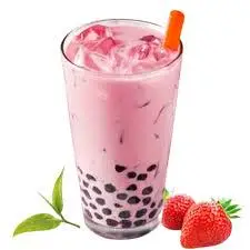 Hình ảnh Hồng trà sữa dâu