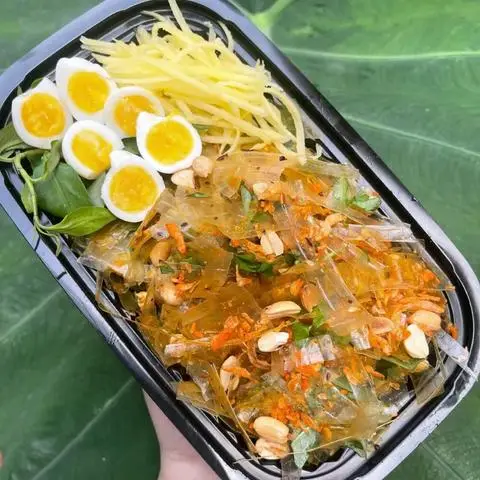 Hình ảnh Ăn Vặt Ngon Lắc Lư - Bánh Tráng Trộn & Bánh Tráng Mỡ Hành - Mã Lò
