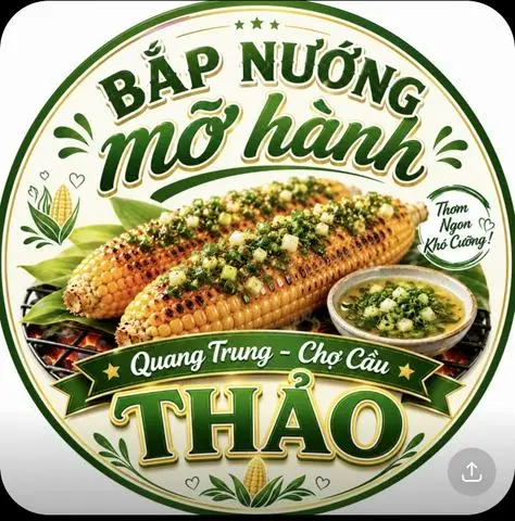 Hình ảnh Bắp Nướng Mỡ Hành Chợ Cầu - Quang Trung