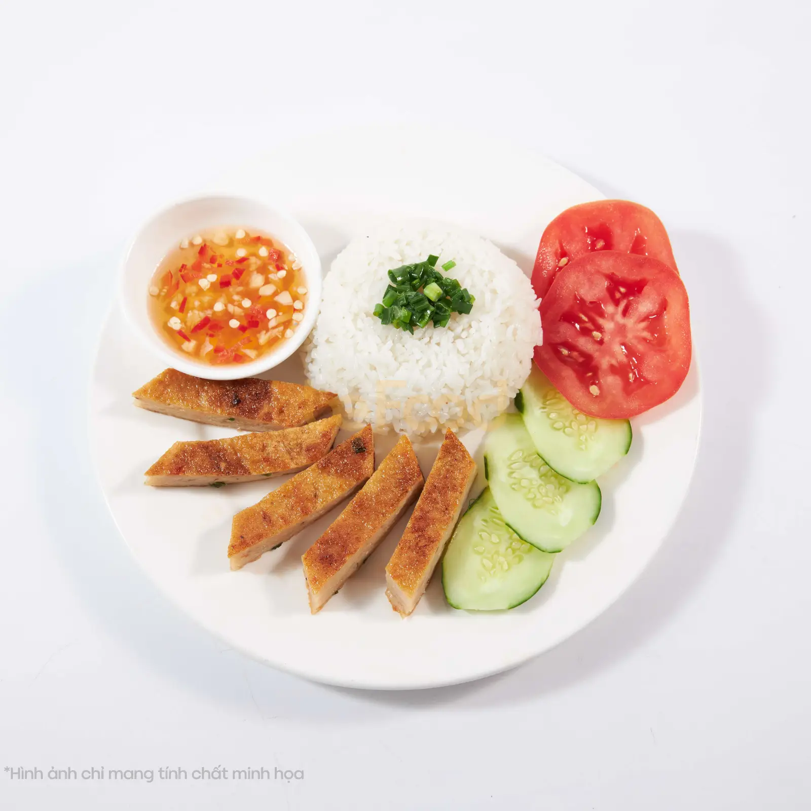 Hình ảnh Cơm cá chả