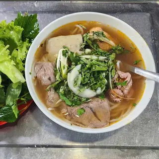 Hình ảnh Bún bò tái - nạm - chả