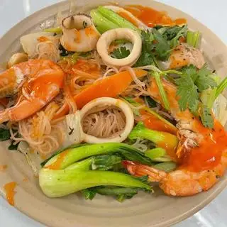 Hình ảnh Bún gạo xào thập cẩm