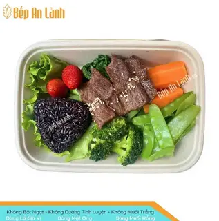 Hình ảnh Cơm lứt bò steak 50gr mềm ngon healthy foods - 101