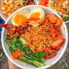 Hình ảnh Mì trộn xá xíu