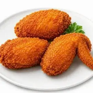 Hình ảnh 3 cánh gà cắt khúc hotwing chiên giòn cay