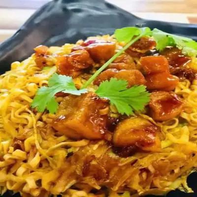 Hình ảnh Mì Trộn Tóp Mỡ & Mì Trộn Indomie - Man Thiện