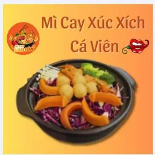 Hình ảnh Mì cay xúc xích cá viên